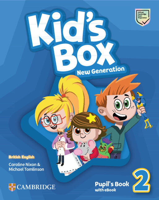 Kid's Box New Generation Level 2 Pupil's Book with eBook British English. Nixon, Caroline, Tomlinson, Michael (Cambridge University Press) 9781108815727 Imagen principal del producto
