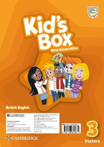 Kid's Box New Generation Level 3 Posters British English Imagen principal del producto