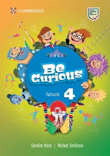 Be Curious 4 Flashcards Imagen principal del producto