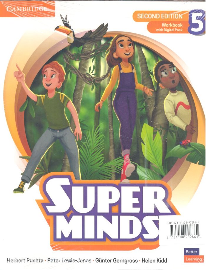 Super Minds Level 5 Workbook with Super Practice Book and Digital Pack | Varios autores | 9781108902861 (Cambridge) Imagen principal del producto