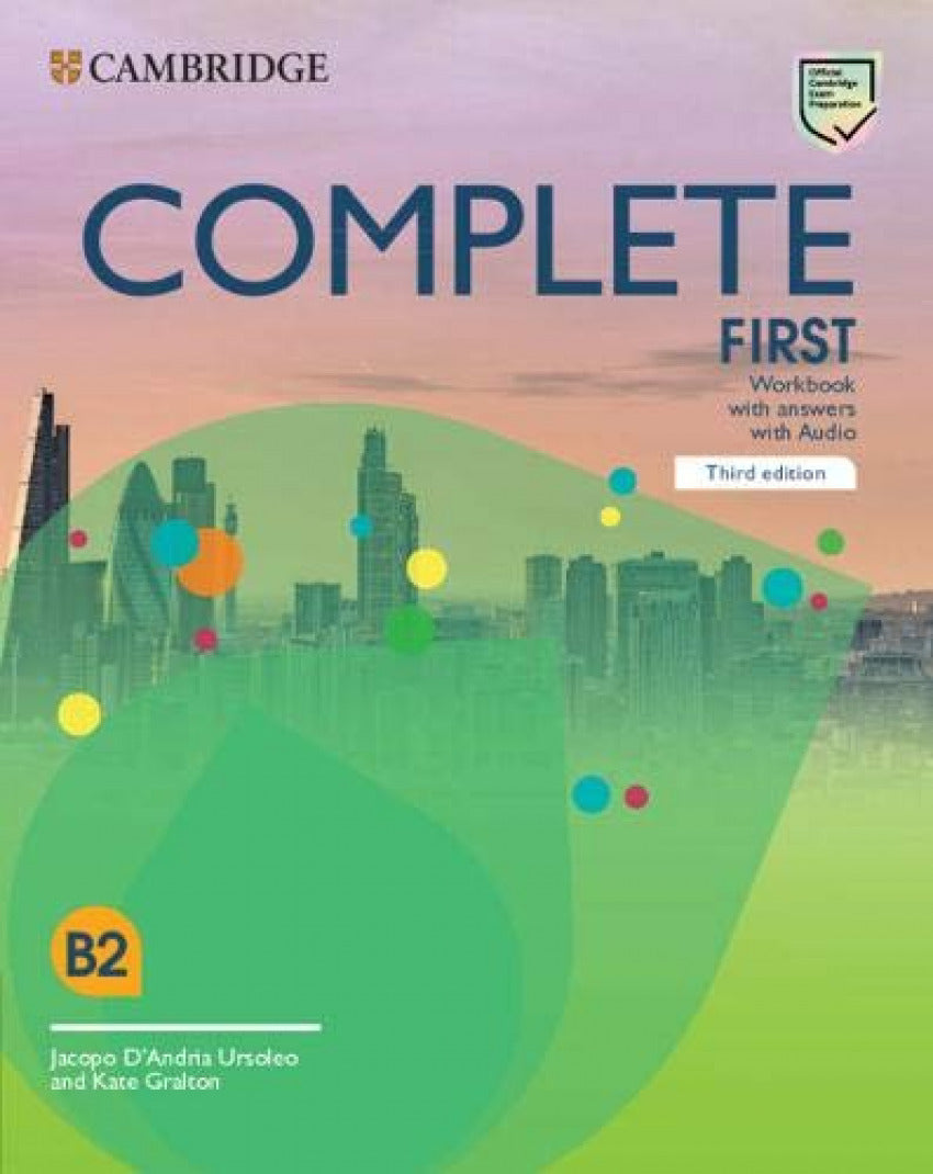 Complete First B2 (3rd ed). Workbook with Answers with Audio Imagen principal del producto
