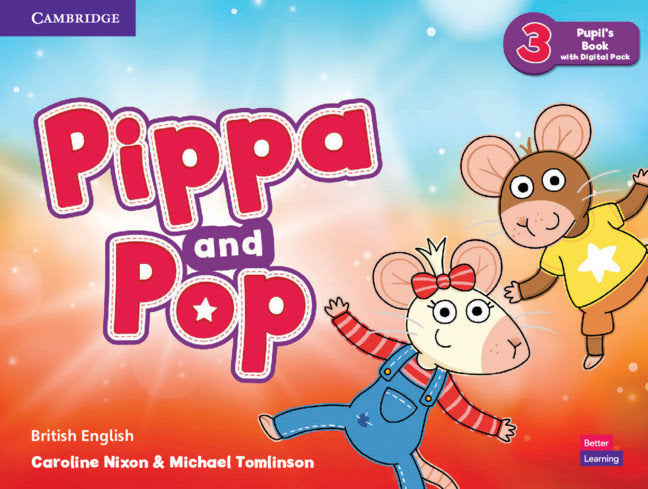 Pippa and Pop 3 St with Digital PACK British English (Cambridge) - 9781108928489