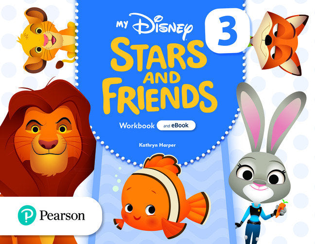 MY DISNEY STARS AND FRIENDS 5AÑOS 3 WB WITH EBOOK 21 | AA,VV | 9781292395517 (Pearson Educacion)