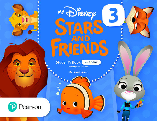 MY DISNEY STARS AND FRIENDS 3 5AÑOS ST AND EBOOK WITH 21 | AA,VV | 9781292395548 (Pearson Educacion)