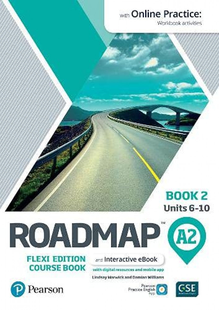 ✅ ROADMAP A2 FLEXI 2 SB+EBOOK+ONLINE PRACTICE 21 I AA,VV I PEARSON EDUCACION I 9781292396002