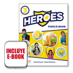 HEROES 3 Pb (ebook) Pk | Varios autores | 9781380008541 (Macmillan)
