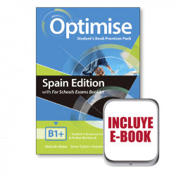 Optimise B1+ Exam Bklt Sb Prem | MACMILLAN | 9781380015969 Imagen principal del producto
