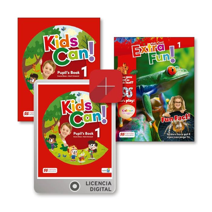 KIDS CAN 1 ST EXTRAFUN EPACK | AA,VV | 9781380051660 (Macmillan)