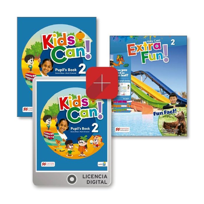 KIDS CAN 2º de Primaria ST EXTRAFUN EPACK | AA,VV | 9781380051790 (Macmillan) Imagen principal del producto