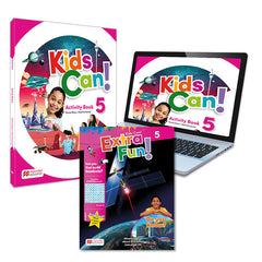 KIDS CAN! 5 Activity Book, ExtraFun & Pupil's App: cuaderno de actividades impreso | Varios autores | 9781380053411 (Macmillan)