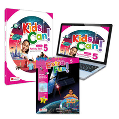 KIDS CAN! 5 Activity Book, ExtraFun & Pupil's App: cuaderno de actividades de refuerzo impreso | Varios autores | 9781380053473 (Macmillan)