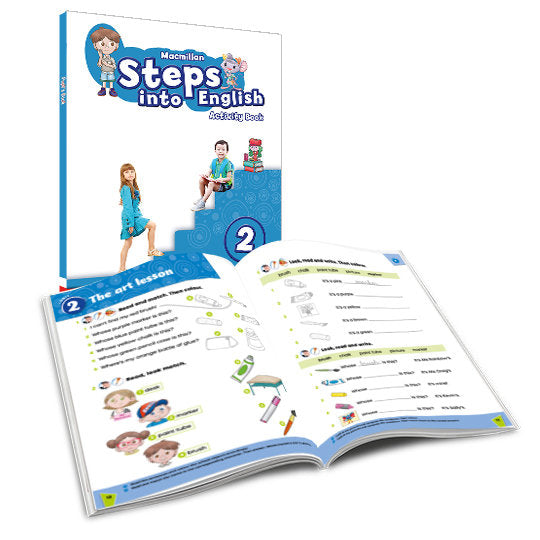 STEPS INTO ENG 2º de Primaria WB 20 MACMILLAN | AA,VV | 9781380055798 (Macmillan)
