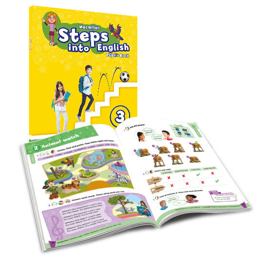 MAC STEPS INTO ENG 3 Pb | Macmillan | 9781380060365 (Macmillan) Imagen principal del producto