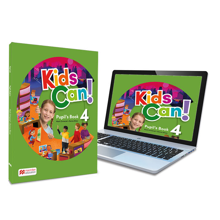 KIDS CAN! 4 Pupil's Book: libro de texto de inglés impreso con acceso a la versión digital | Varios autores | 9781380072870 (Macmillan) Imagen principal del producto