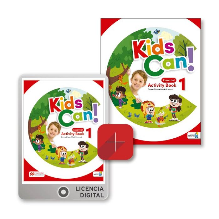 KIDS CAN 1 ESSENTIAL WB EPACK | Varios Autores | 9781380073389 (Macmillan) Imagen principal del producto