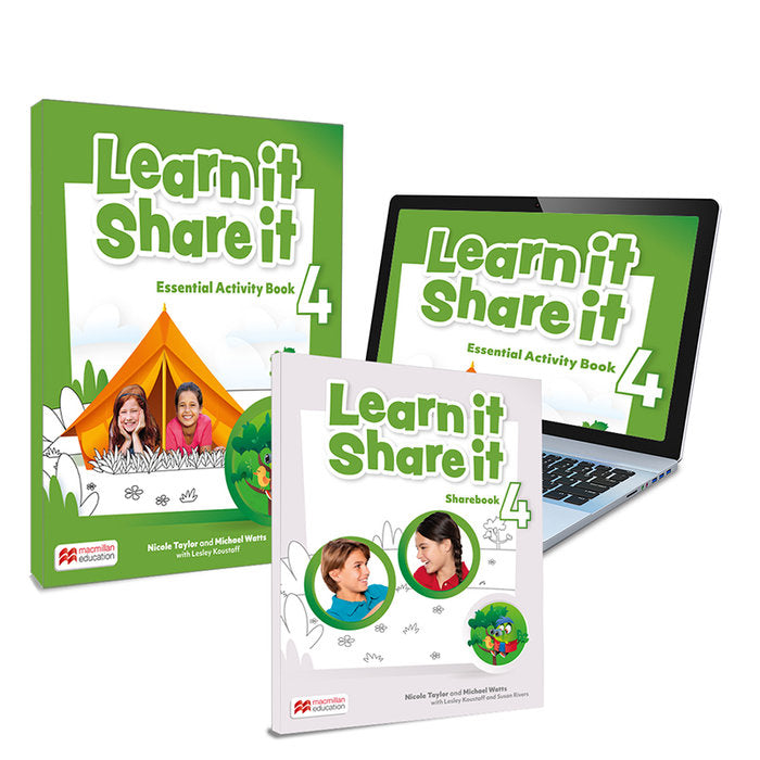 LEARN IT SHARE IT 4 Essent Ab&Share ePk | Varios autores | 9781380081827 (Macmillan)