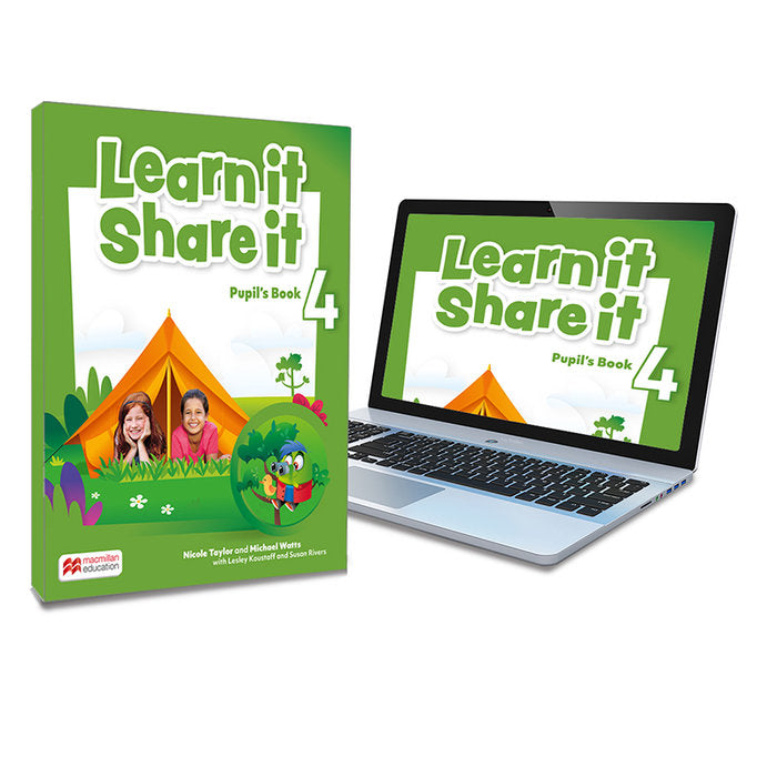 LEARN IT SHARE IT 4 Pb ePk | Varios autores | 9781380081865 (Macmillan) Imagen principal del producto