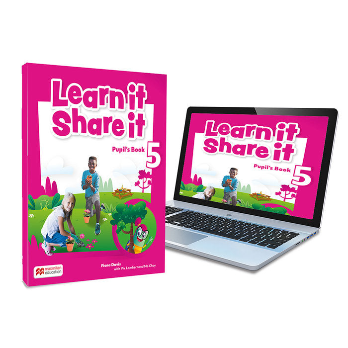 Learn it Share it 5 Pupil's Book: libro de texto impreso con acceso a la versión digital | Varios autores | 9781380082145 (Macmillan) Imagen principal del producto