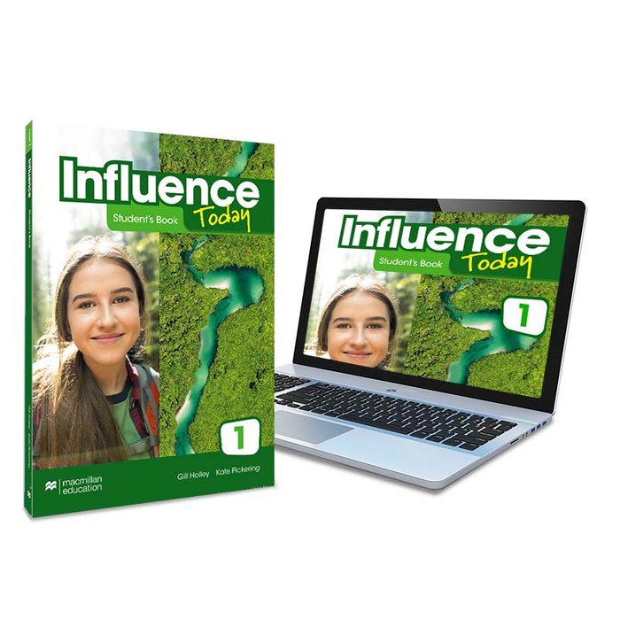 INFLUENCE TODAY 1 Student's book: libro de texto y versión digital (licencia 15 meses) | Varios autores | 9781380086051 (MACMILLAN)
