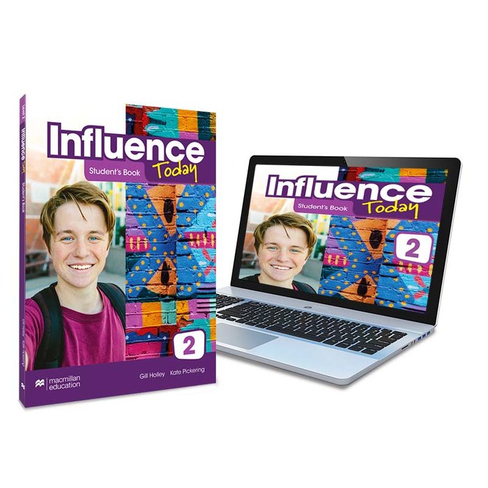 INFLUENCE TODAY 2 Student's book: libro de texto y versión digital (licencia 15 meses) | Varios autores | 9781380086150 (MACMILLAN) Imagen principal del producto