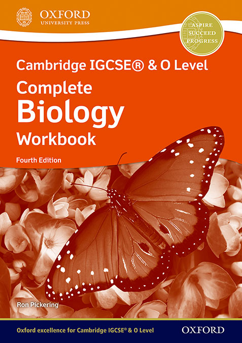 NEW Cambridge IGCSE & O Level Complete Biology: Workbook (Fourth Edition) | Varios autores | 9781382005838 (OXFORD) Imagen principal del producto