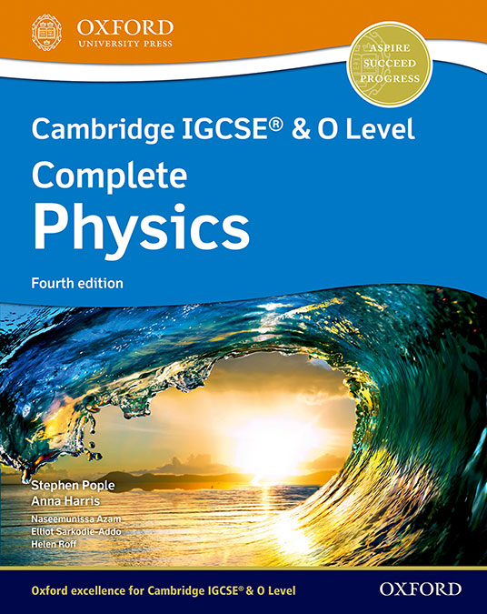 NEW Cambridge IGCSE & O Level Complete Physics: Student Book (Fourth Edition) | Varios autores | 9781382005944 (OXFORD) Imagen principal del producto