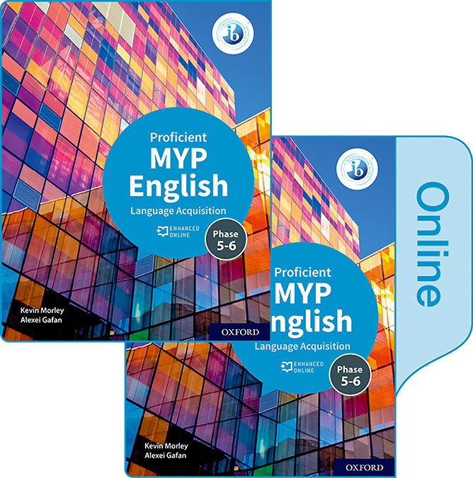 NEW MYP English Language Acquisition Proficient (Phases 5&6) Print and Enhanced Online Pack | Varios autores | 9781382010832 (OXFORD) Imagen principal del producto