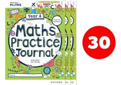 White Rose Maths Practice Journals Year 4 Workbooks - Pack Of 30. Aa. Vv. (Oxford University Press) 9781382044684