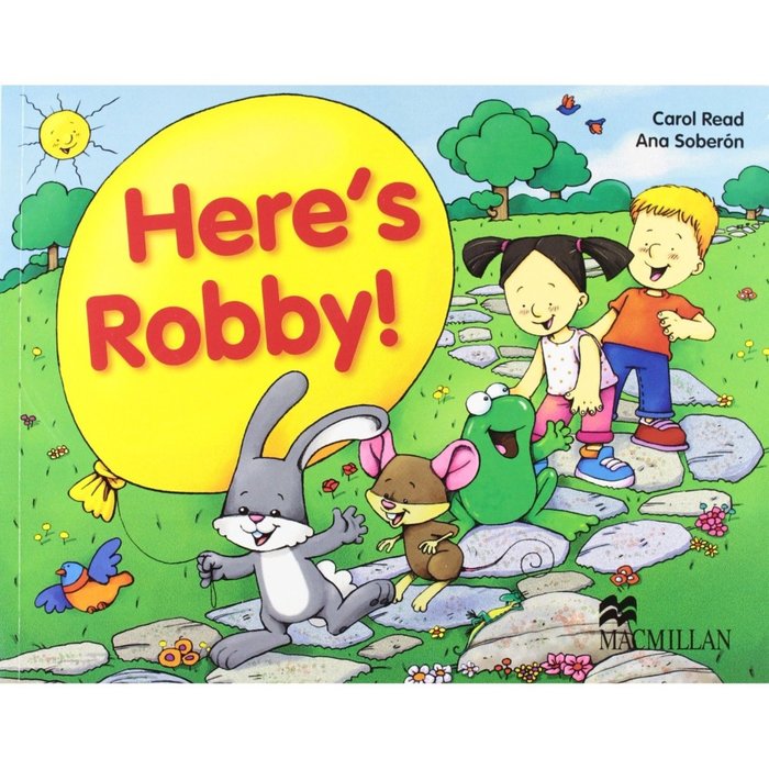 HERE IS ROBBY 3 AÑOS+CD HEIIN03EI | Varios Autores | 9781405031073 (Macmillan)