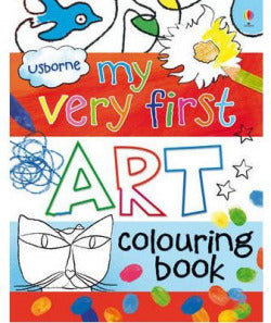 My Very First Art Colouring Book (Usborne Inglés) - 9781409532828