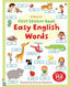 Easy English Words: First Sticker Book (Usborne Inglés) - 9781409534884