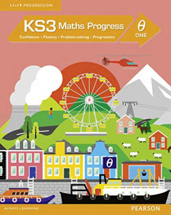 KS3 Maths Progress Student Book Theta 1 (Longman) - 9781447962328