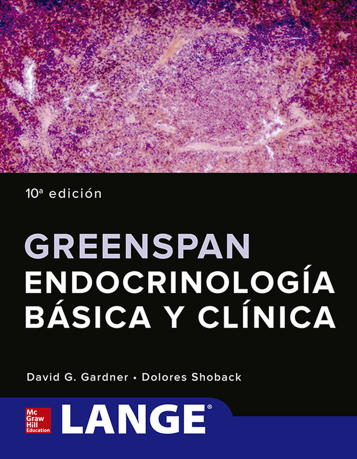 ENDOCRINOLOGIA BASICA CLINICA DE GREENSPAN - 9781456262648 Imagen principal del producto