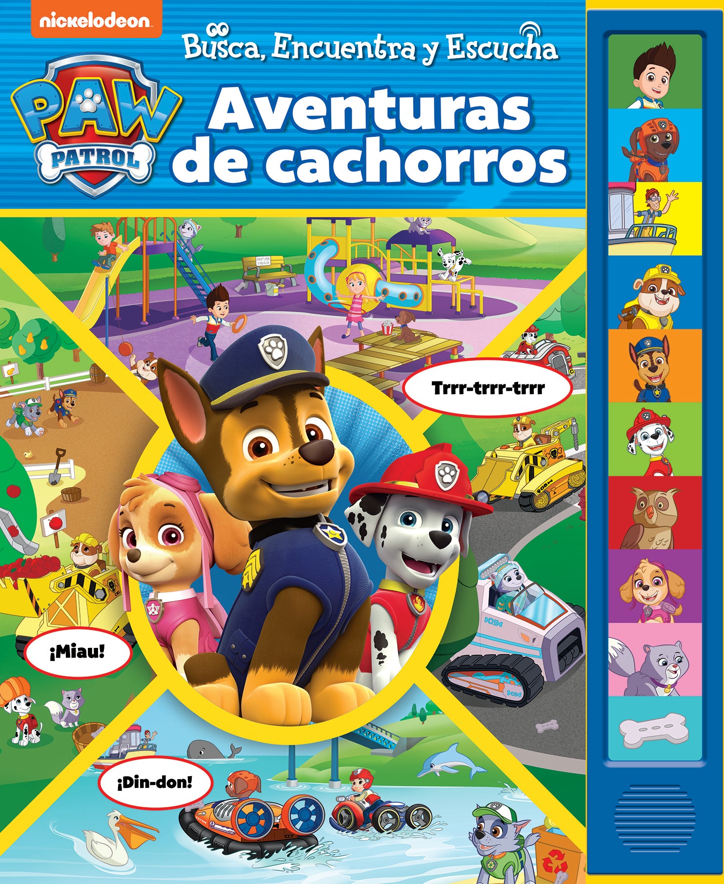 AVENTURAS DE CACHORROS. BUSCA, ENCUENTRA Y ESCUCHA PATRULLA CANINA: AVENTURAS DE CACHORROS Imagen principal del producto