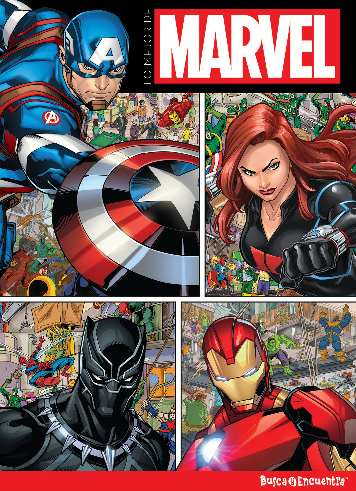 BUSCA Y ENCUENTRA 19x27. MARVEL
