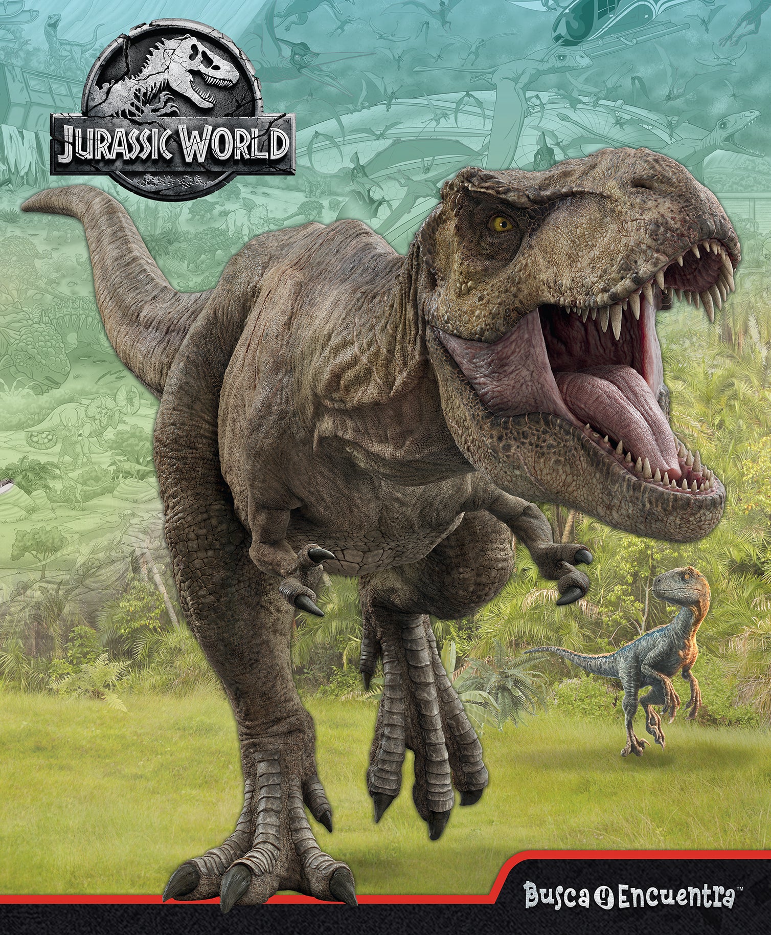 BUSCA Y ENCUENTRA JURASSIC WORLD LF Imagen principal del producto