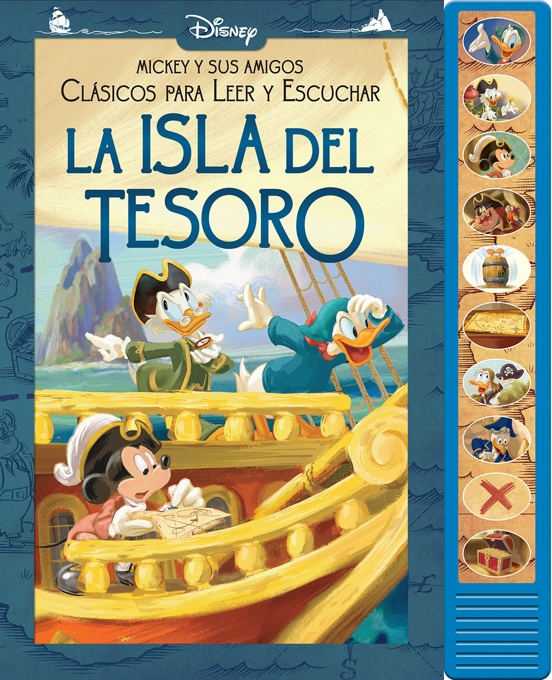 LA ISLA DEL TESORO. CLASICOS PARA LEER Y ESCUCHAR CON MICKEY Y SUS AMIGOS Imagen principal del producto