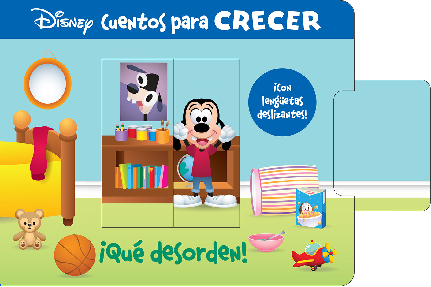 QUÉ DESORDEN. DISNEY CUENTOS PARA CRECER: ¡CON LENGUETAS! Imagen principal del producto