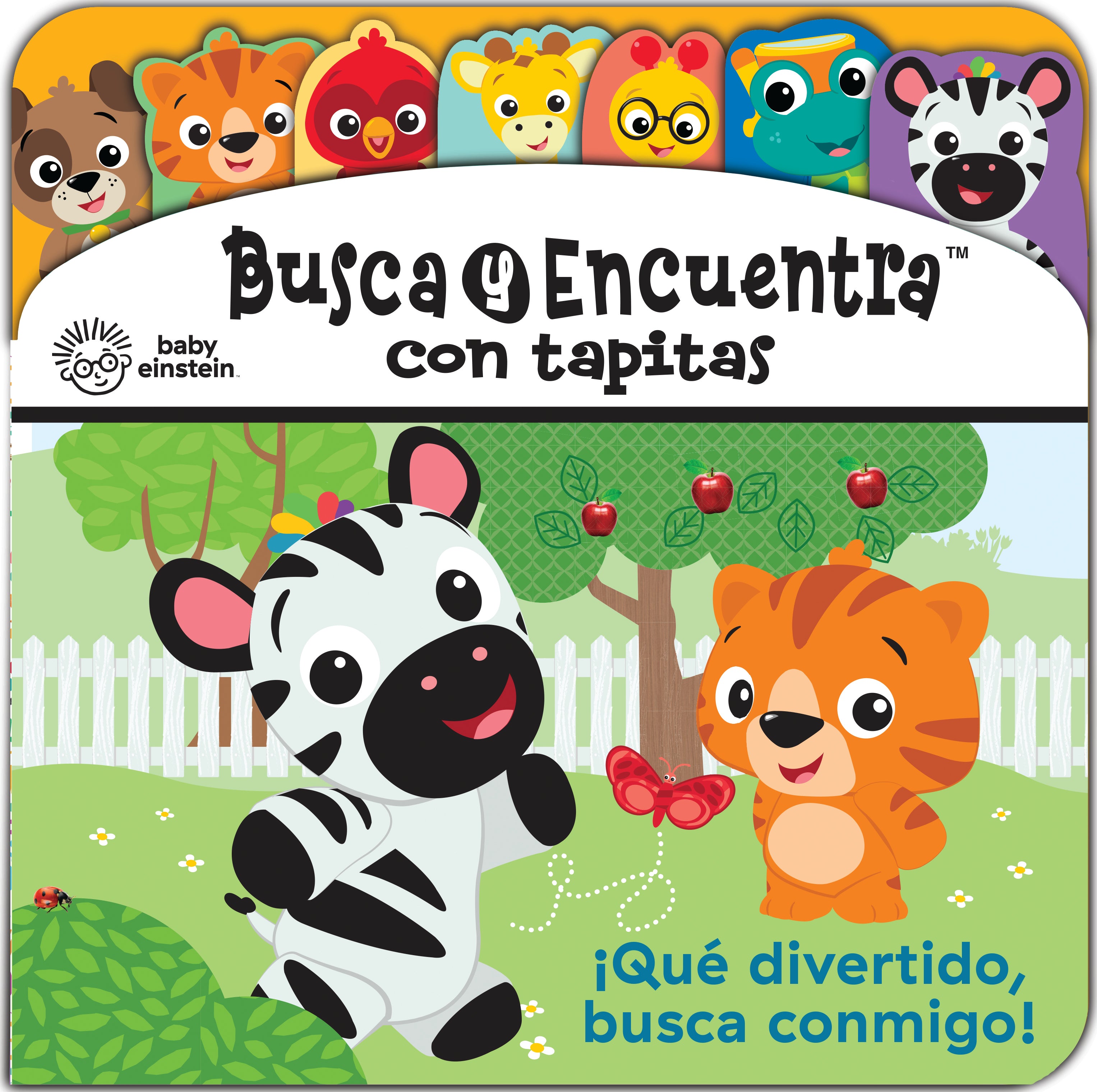 QUE DIVERTIDO, BUSCA CONMIGO. BUSCA Y ENCUENTRA CON TAPITAS BABY EINSTEIN LAF LF Imagen principal del producto