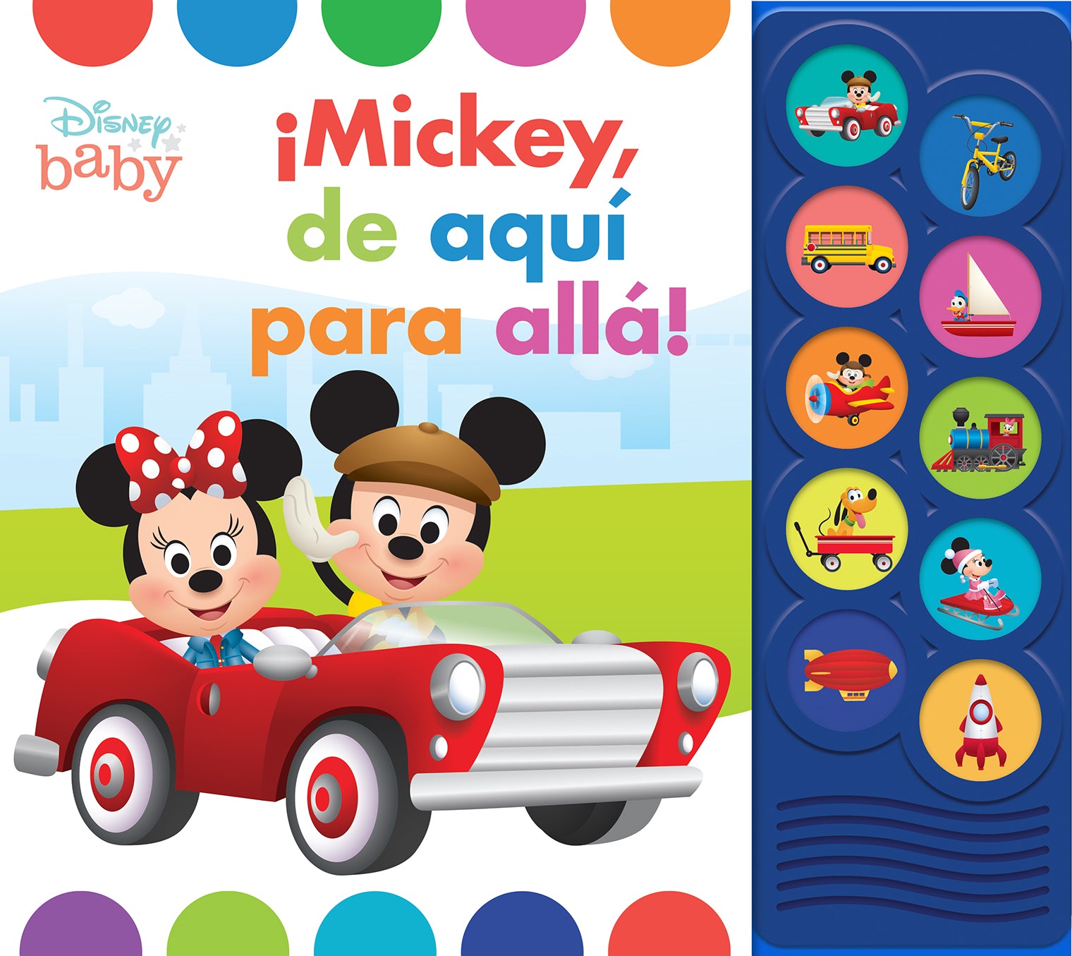 MICKEY, DE AQUÍ PARA ALLÁ! DISNEY BABY LNLB Imagen principal del producto