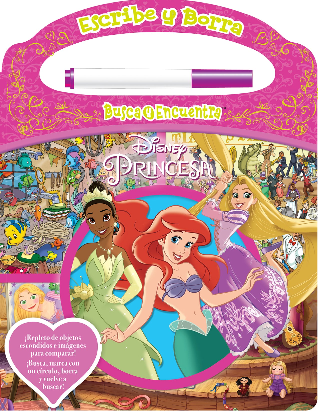 ESCRIBE Y BORRA DISNEY PRINCESAS WELF Imagen principal del producto