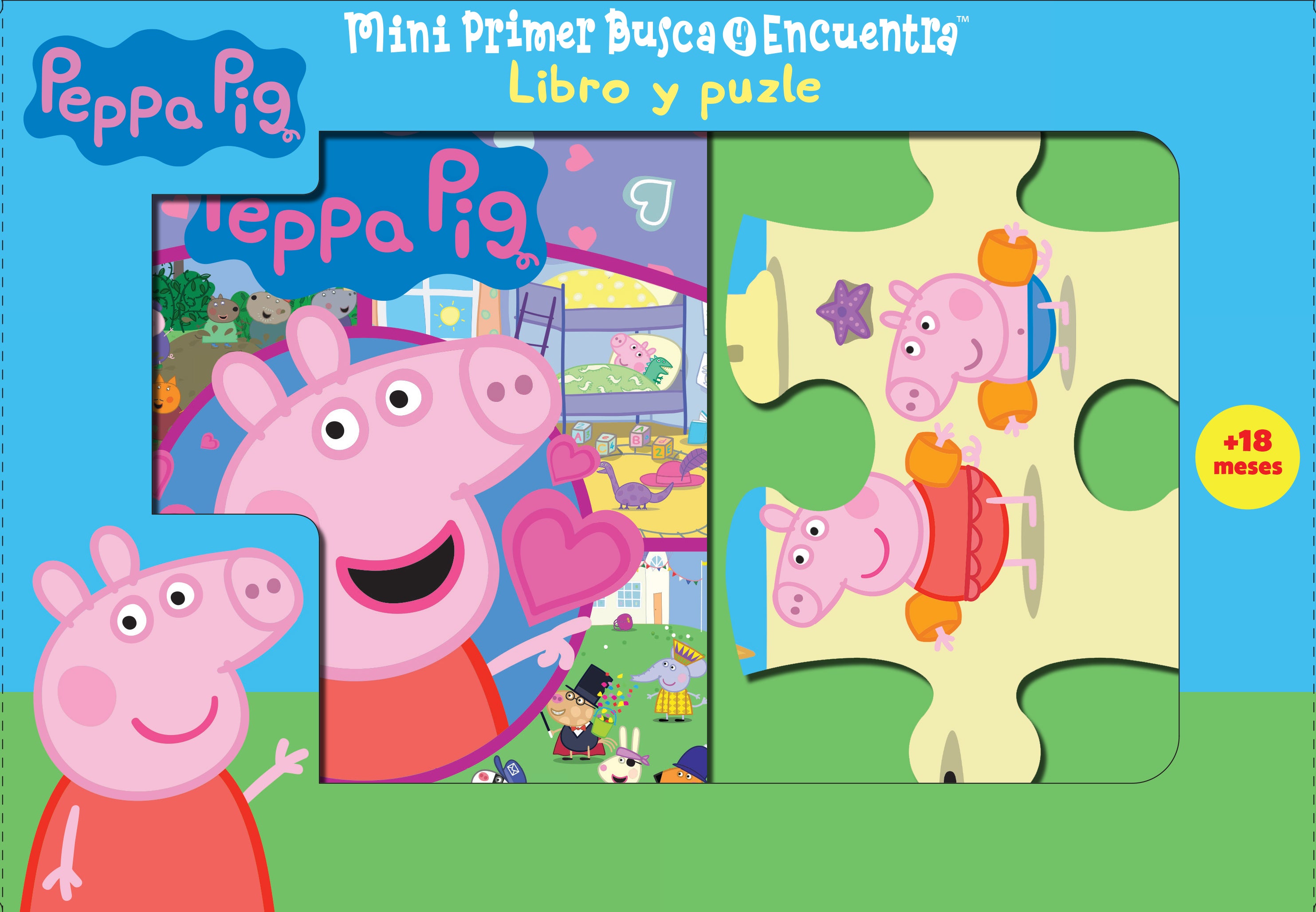 MI PRIMER BUSCA Y ENCUENTRA PUZLE PEPPA PIG Imagen principal del producto