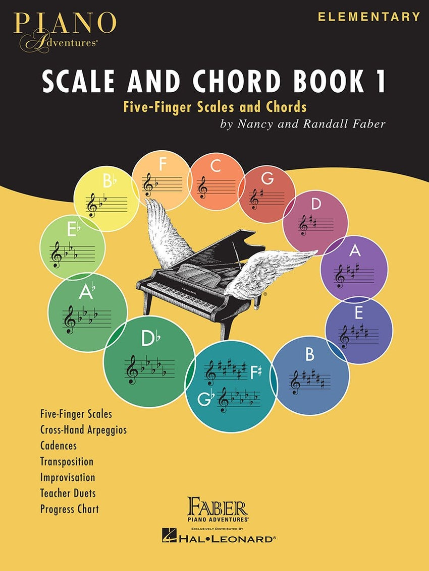 Scale And Chord Book | FABER PIANO ADV | 9781616776619