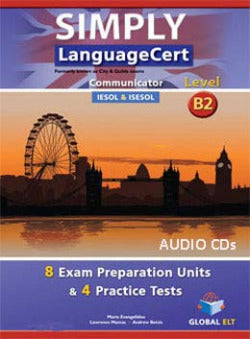 Audio CDS Simply Languagecert - Cefr B2 - Preparation (Global Elt.(andrew Betsis Elt)) - 9781781644102