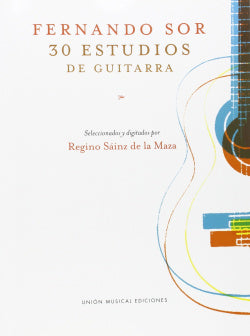30 Estudios de Guitarra | UNION MUSICAL E | 9781783052820