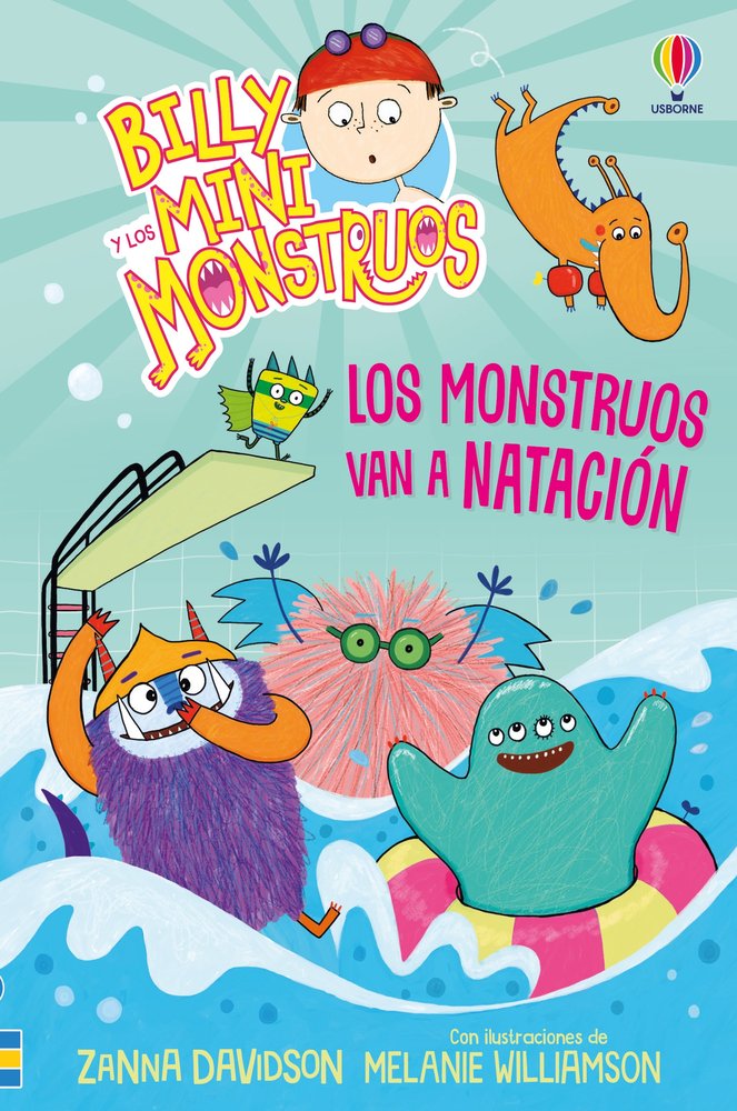 BILLY MINIMONSTRUOS 3 LOS MONSTRUOS VAN A NATACION NE | Davidson,susanna | 9781836065739 (Usborne) Imagen principal del producto