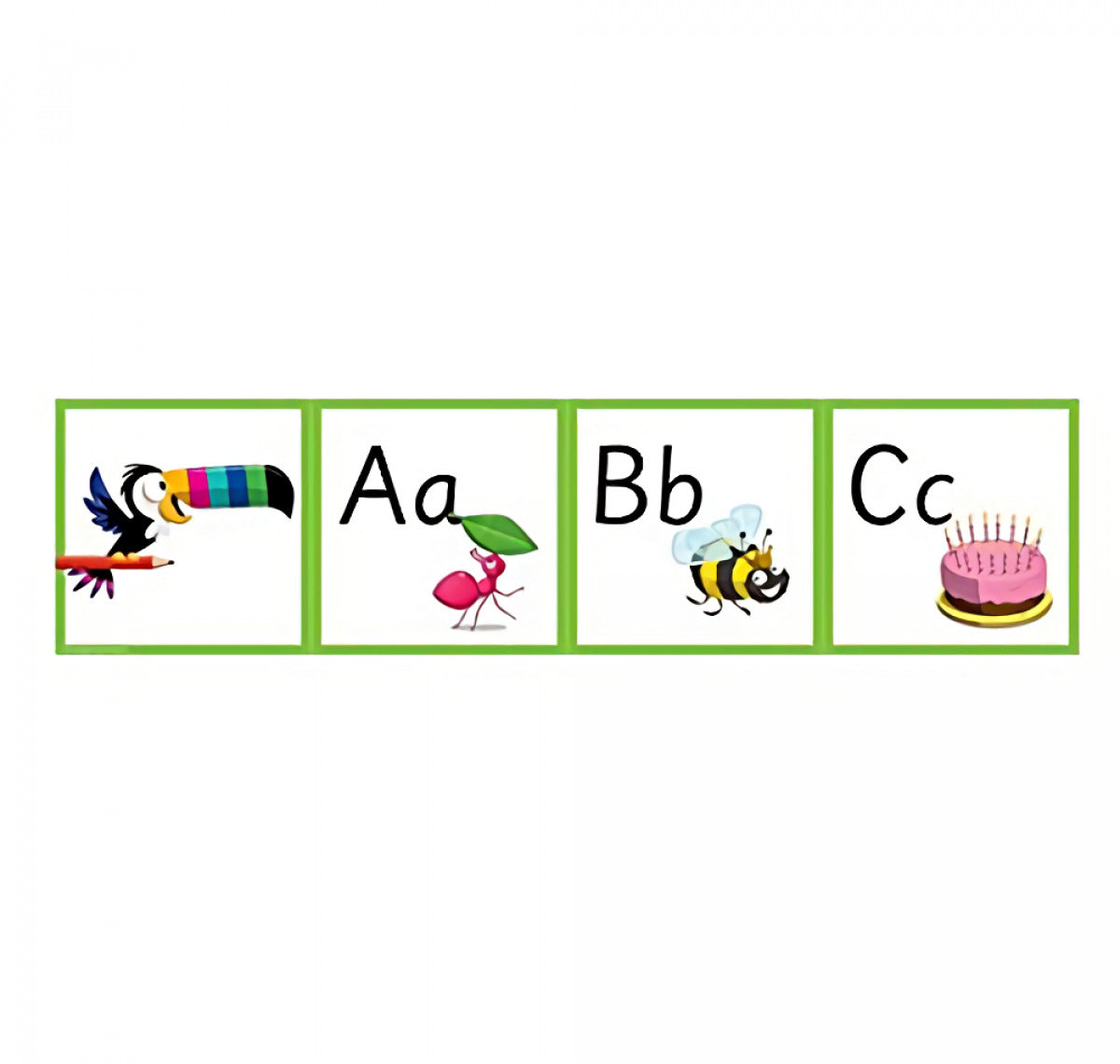 Penpals Handwriting Alphabet Wall Frieze 2Ed Imagen principal del producto