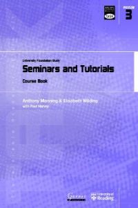 Seminars and Tutorials (Garnet Education) - 9781859649176