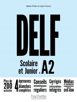 Delf A2 Scolaire Et Junior + Dvd | HACHETTE | 9782014016116