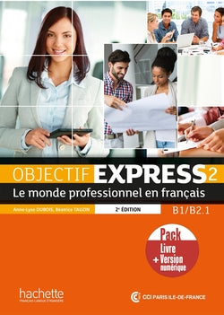 Objectif Express 2 PACK Livre + V Numer (Hachette) - 9782017142010